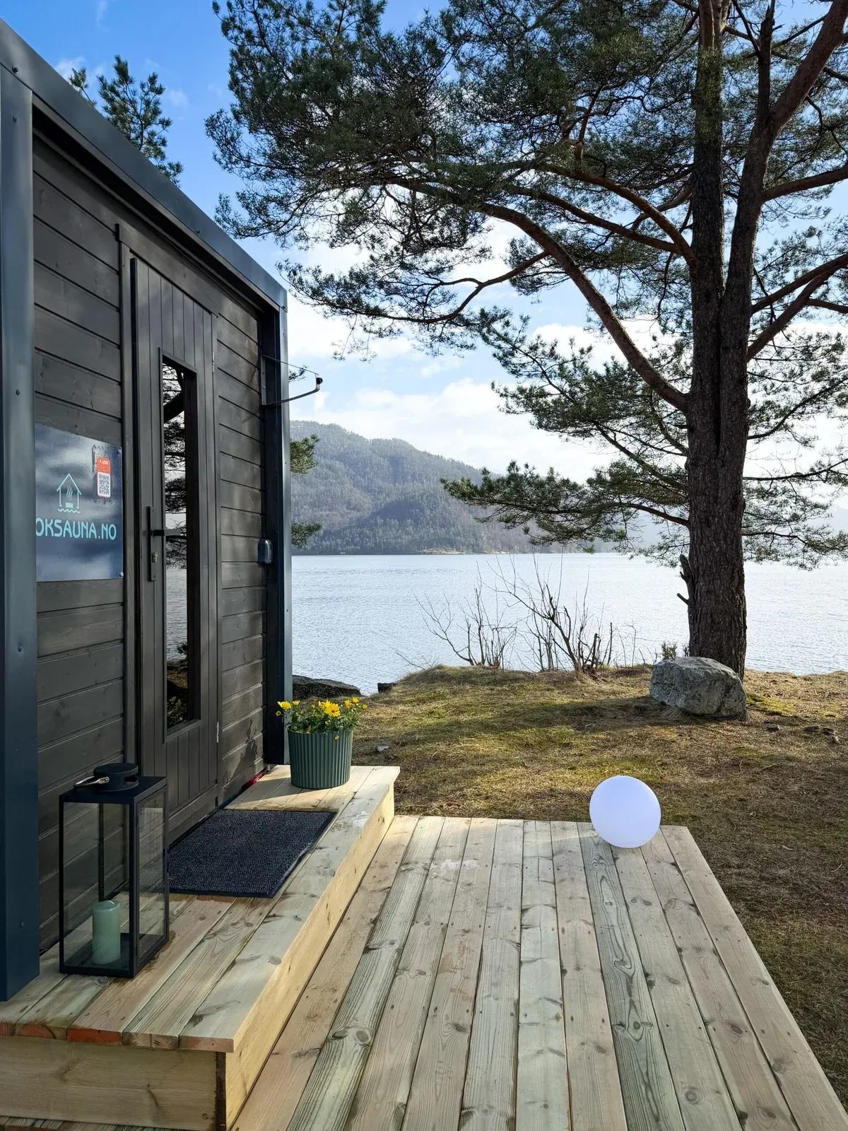 BookSauna Luna in Saudasjøen