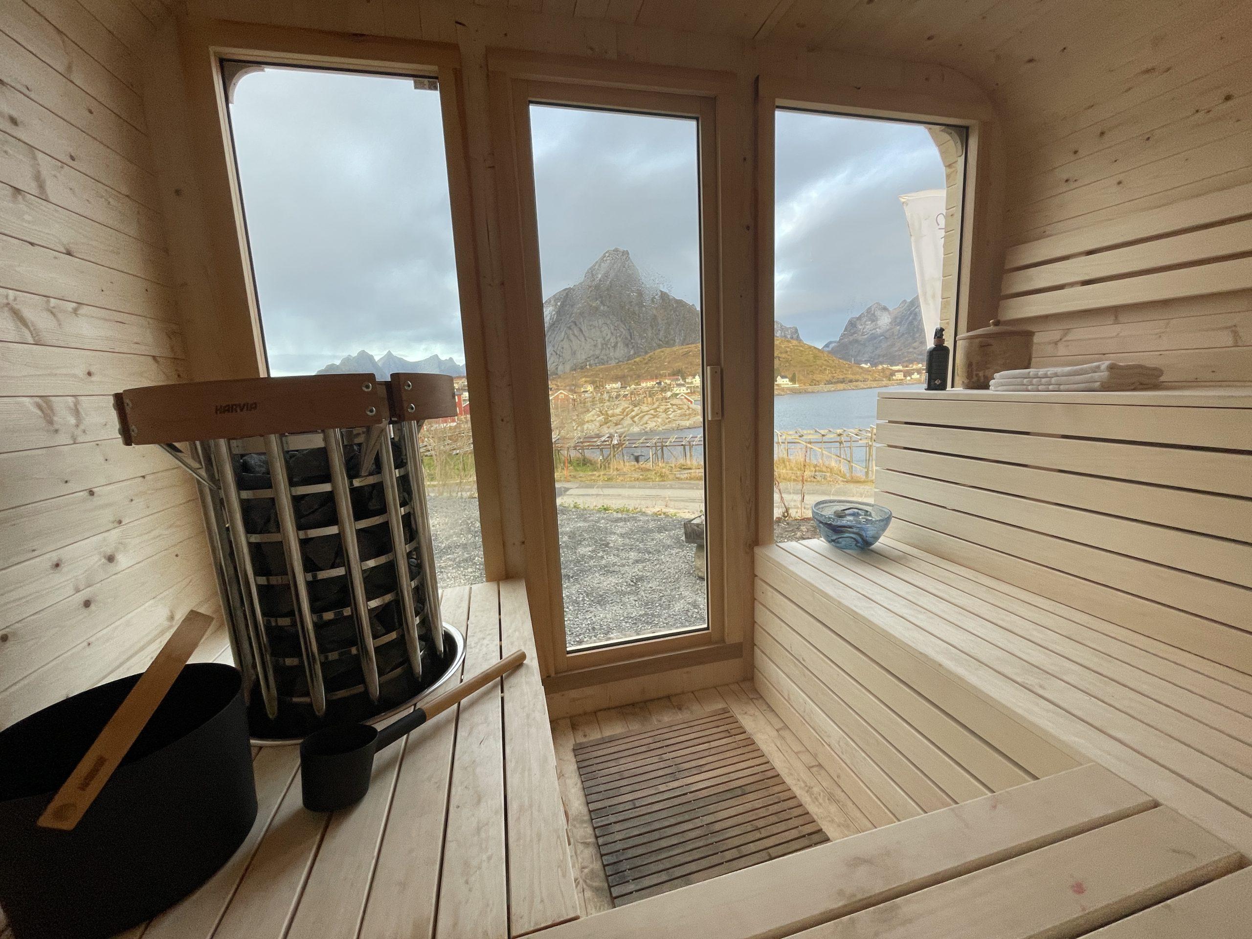 Catogarden Sauna in Reine