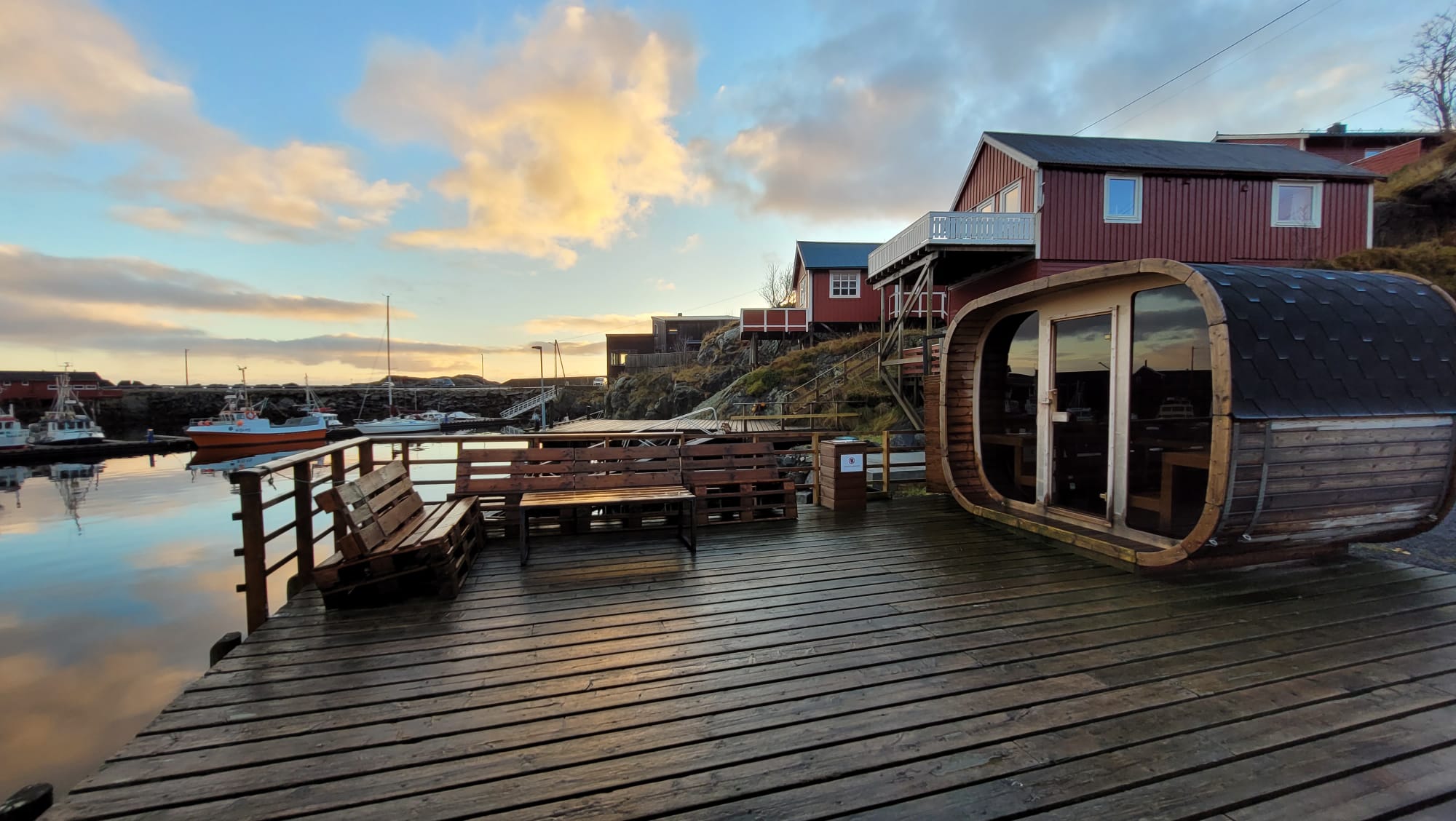 Eliassen Rorbuer Sauna in Hamnoy