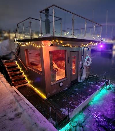 Fjordtokt Båt & Badstu sauna