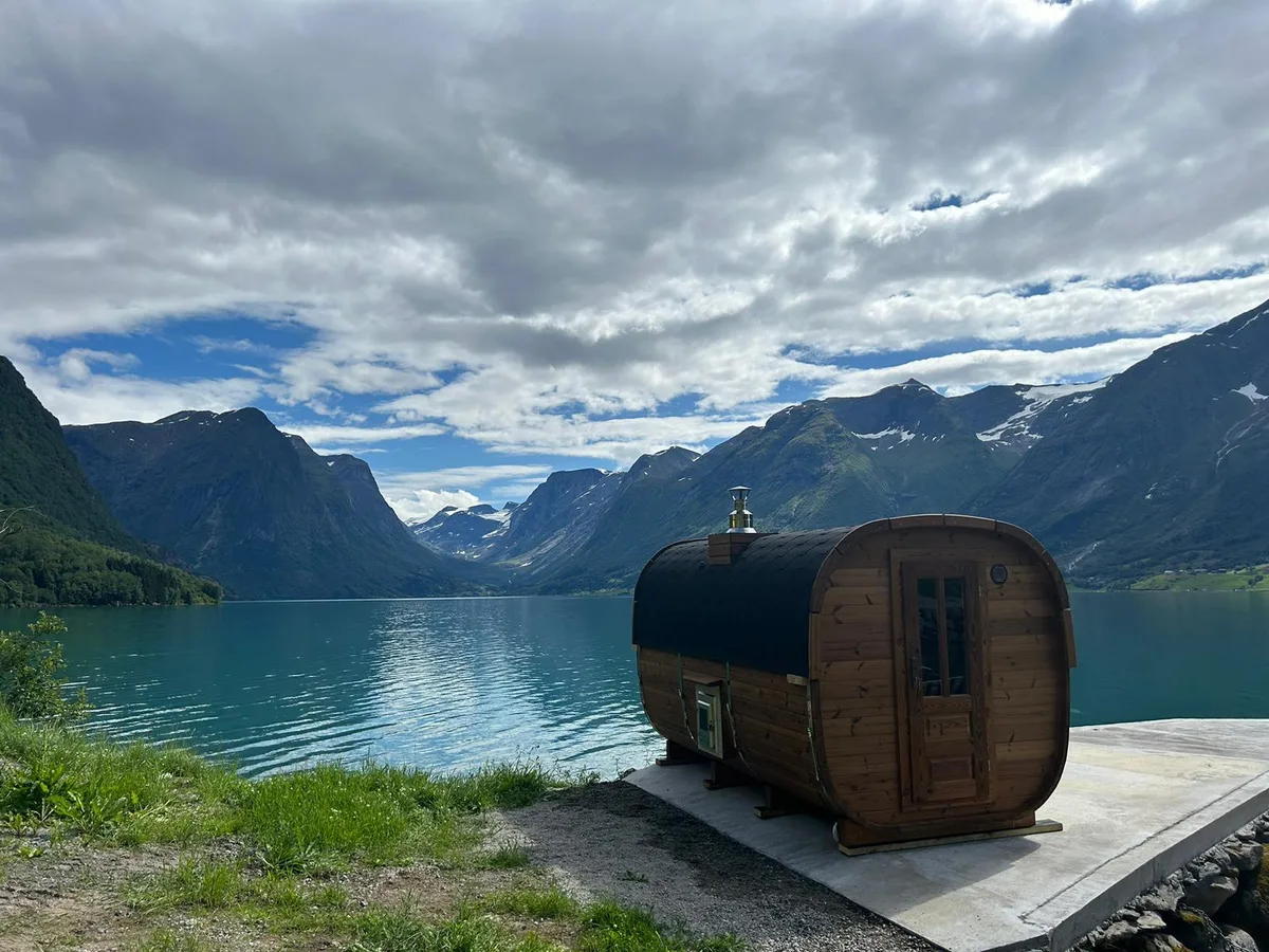 Flo Brygge Sauna in Stryn