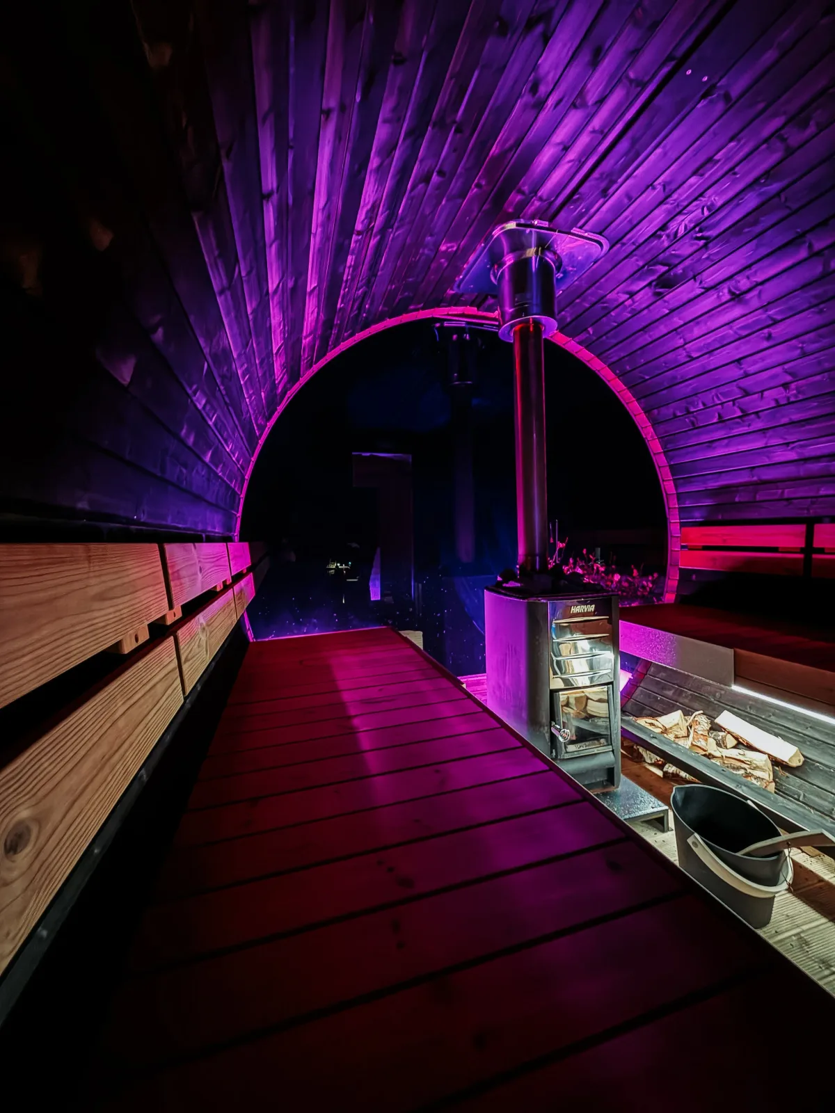 Glød Badstue in Tenna