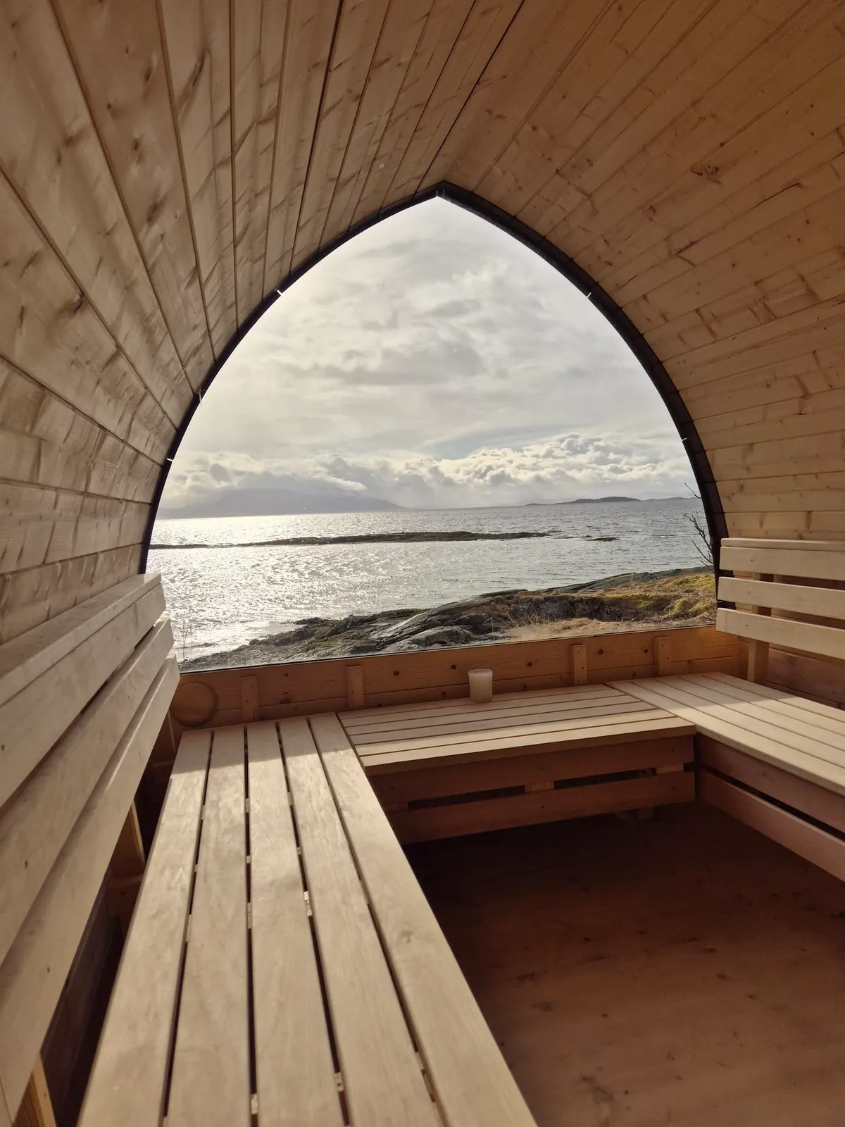 Heitlaugen Badstu in Harstad