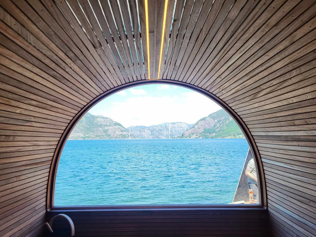 Lysefjorden Sauna in Stavanger