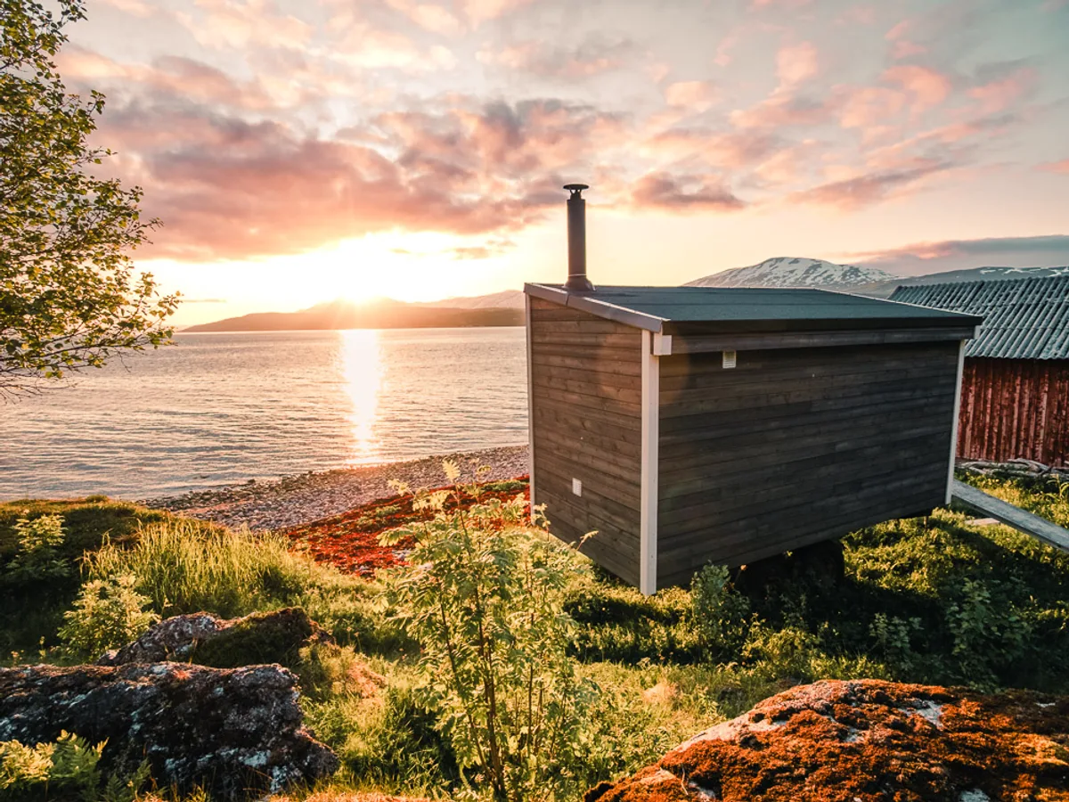 Malangen Fjord Sauna in Meistervik