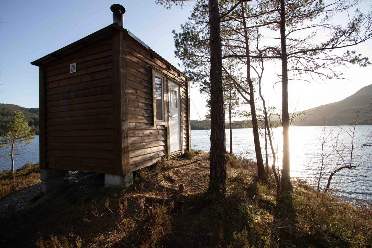 Torstveit Villmarksbadstu in Nedre Vats